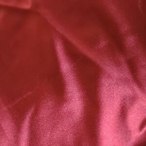 Elegant Red Drapes- satin shine